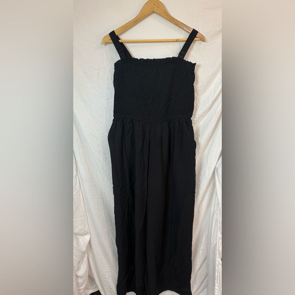 Torrid Black Smocked Dress